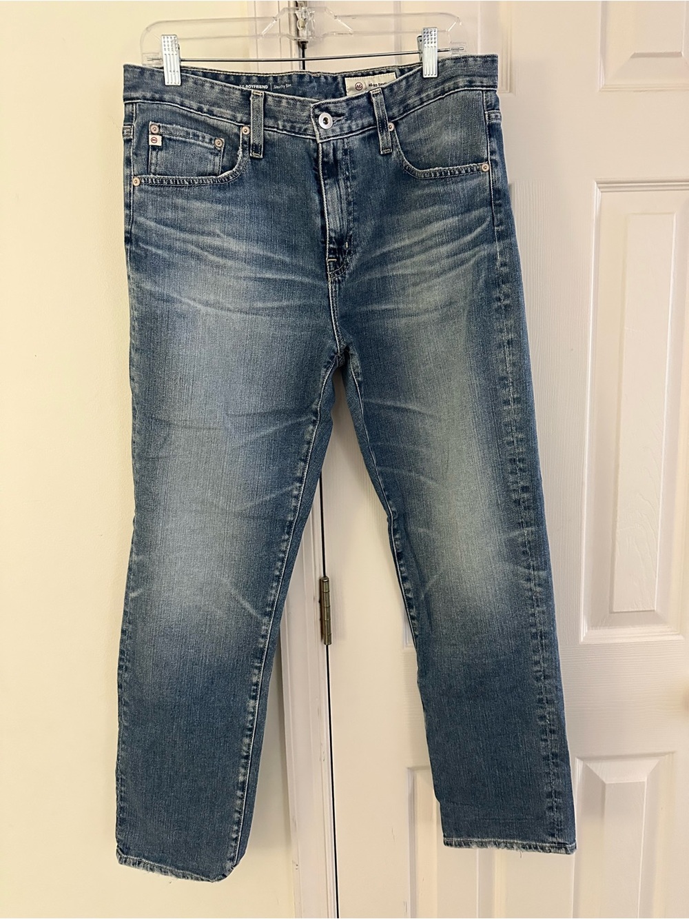 Ag Adriano Goldschmied Boot Cut Washed Blue Jeans